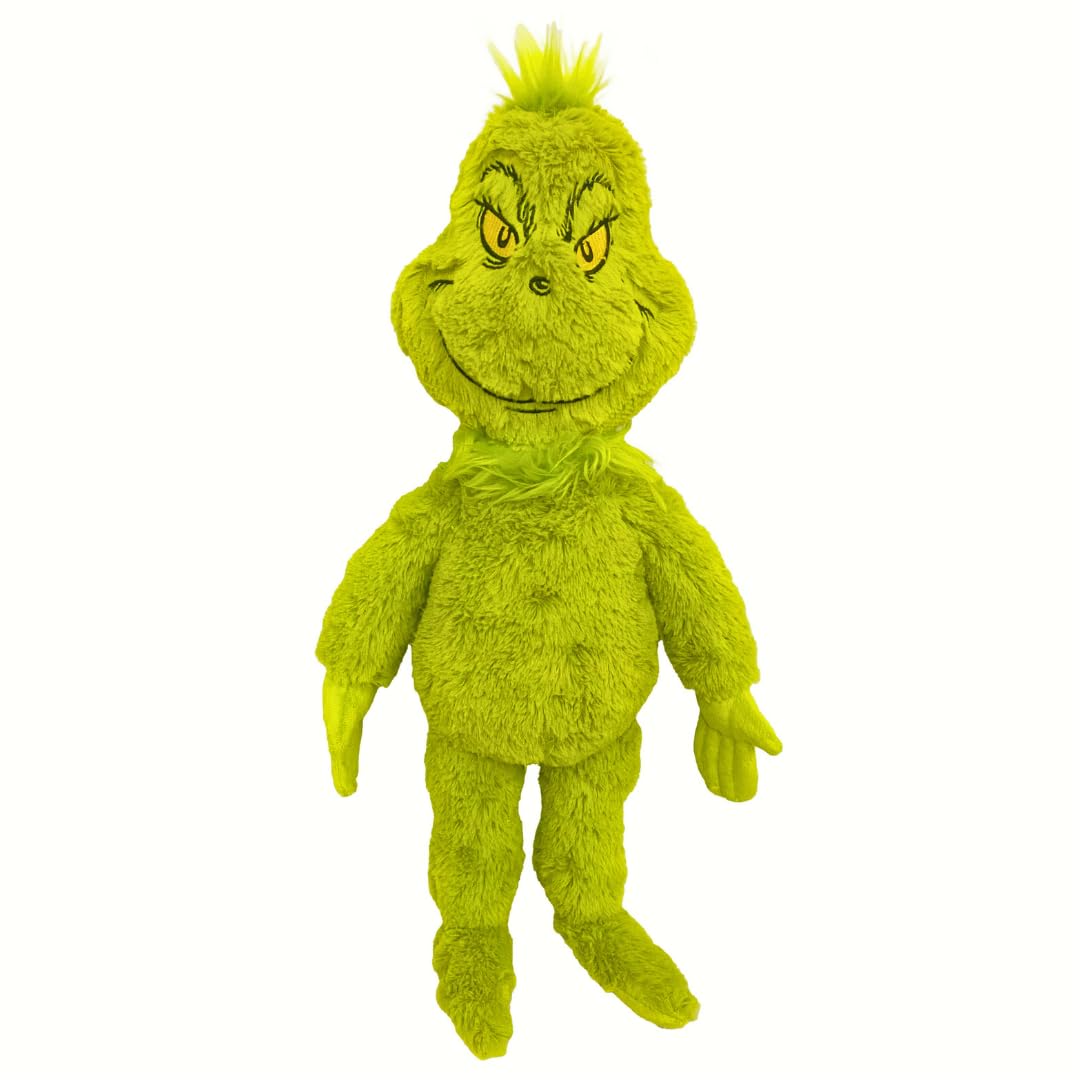 Franco The Grinch by Dr. Seuss Holiday Christmas Bedding Super Soft Life Size Plush 60" Large Oversized Cuddle Pillow, (Officially Licensed Product)
