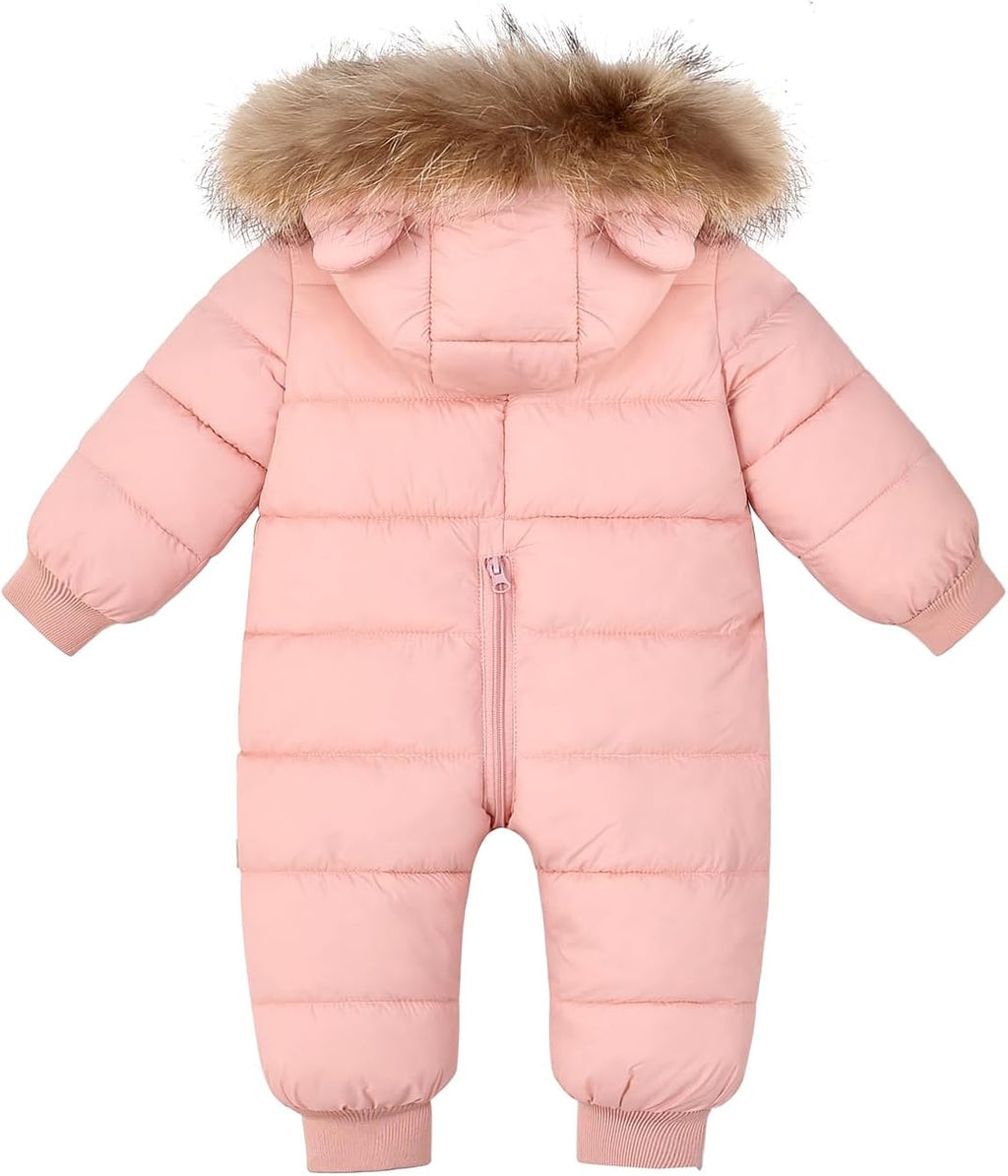 Newborn Baby Girls Winter Snowsuit Toddler Boys Snowsuits Coats