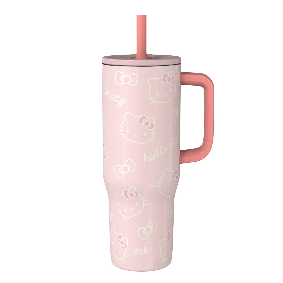 Zak Designs Stitch 30oz Spill-Proof Insulated Stainless Steel Tumbler