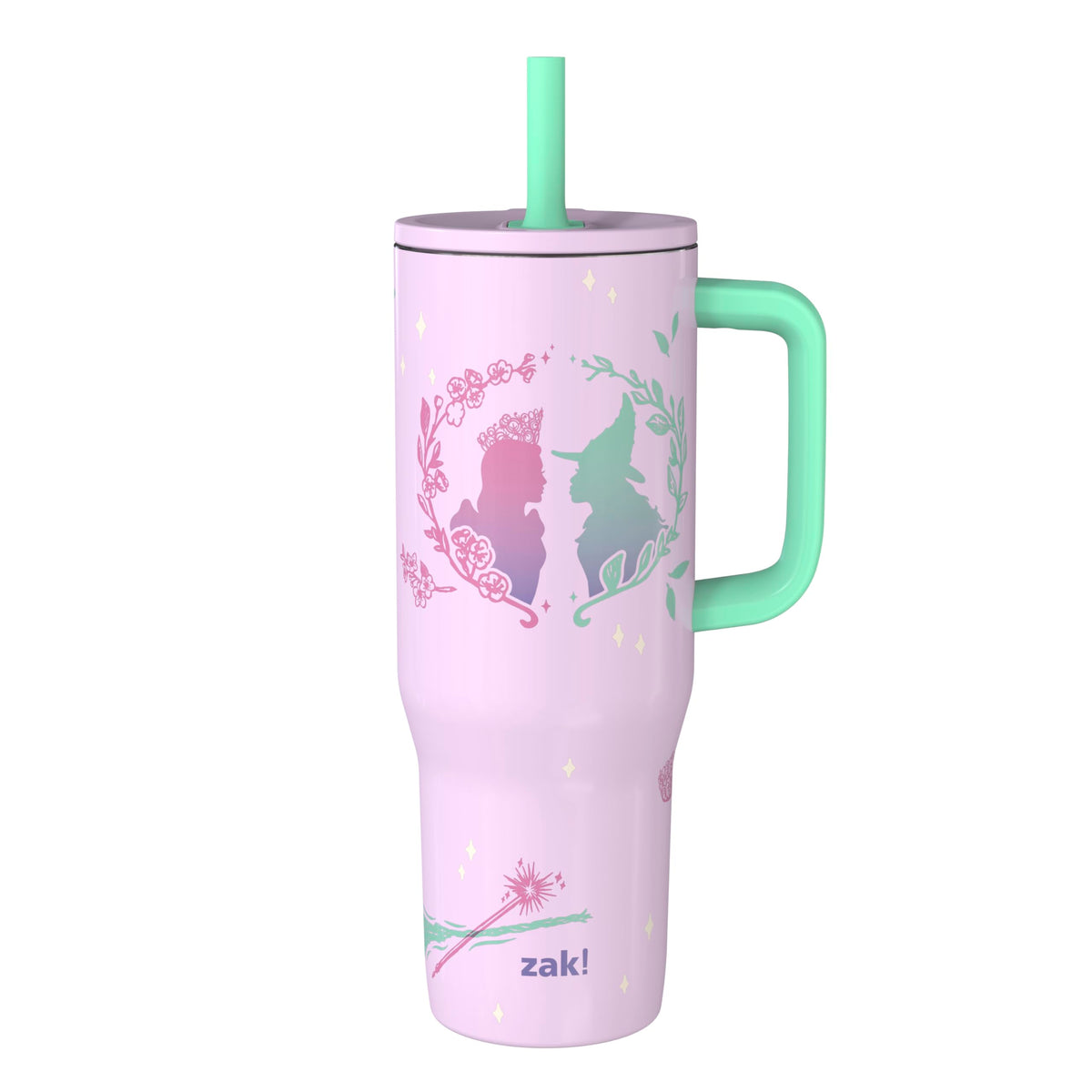 Zak Designs Stitch 30oz Spill-Proof Insulated Stainless Steel Tumbler