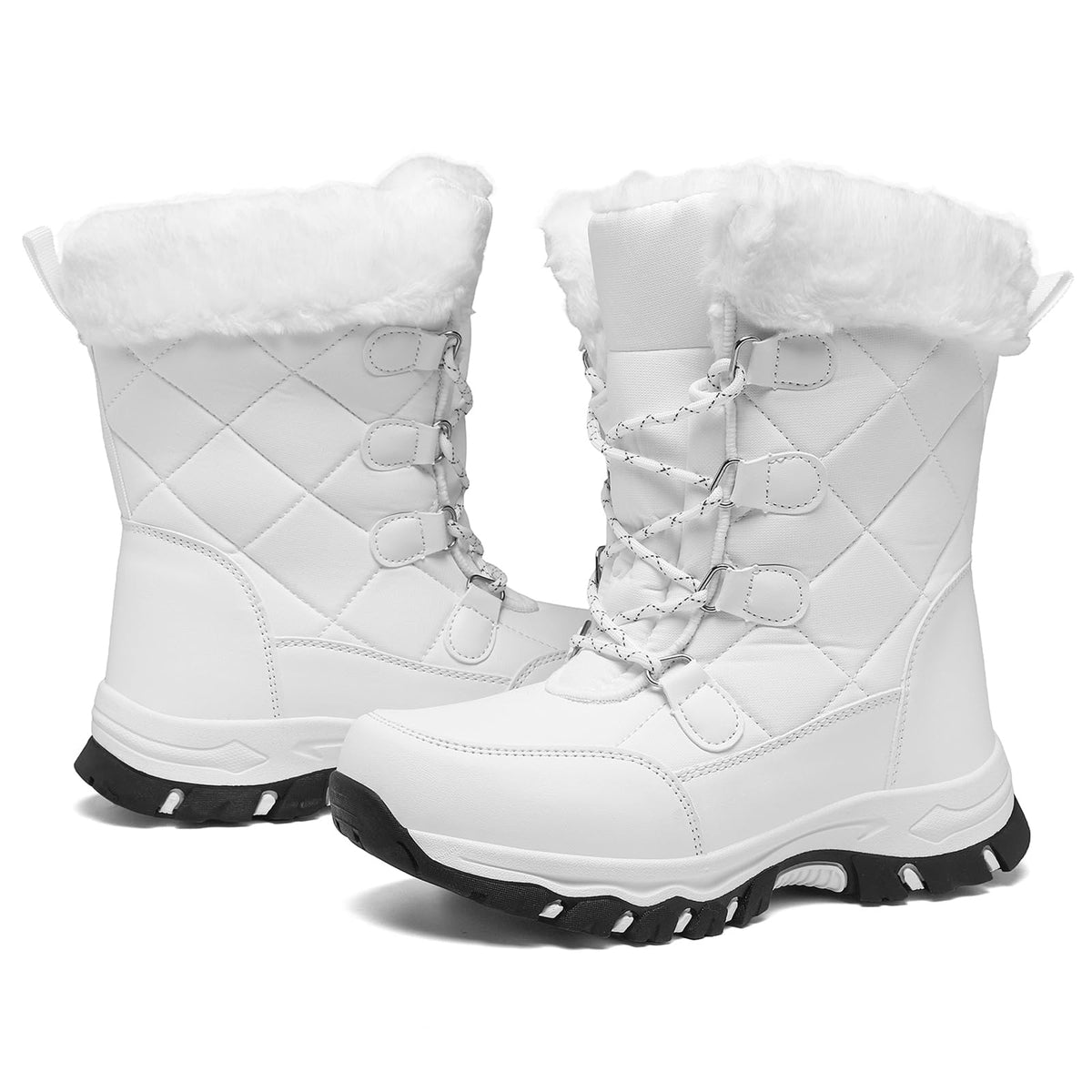 Kids Winter Snow Boots Waterproof Cold Weather Shoes For Girls Boys