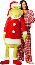 Franco The Grinch by Dr. Seuss Holiday Christmas Bedding Super Soft Life Size Plush 60" Large Oversized Cuddle Pillow, (Officially Licensed Product)