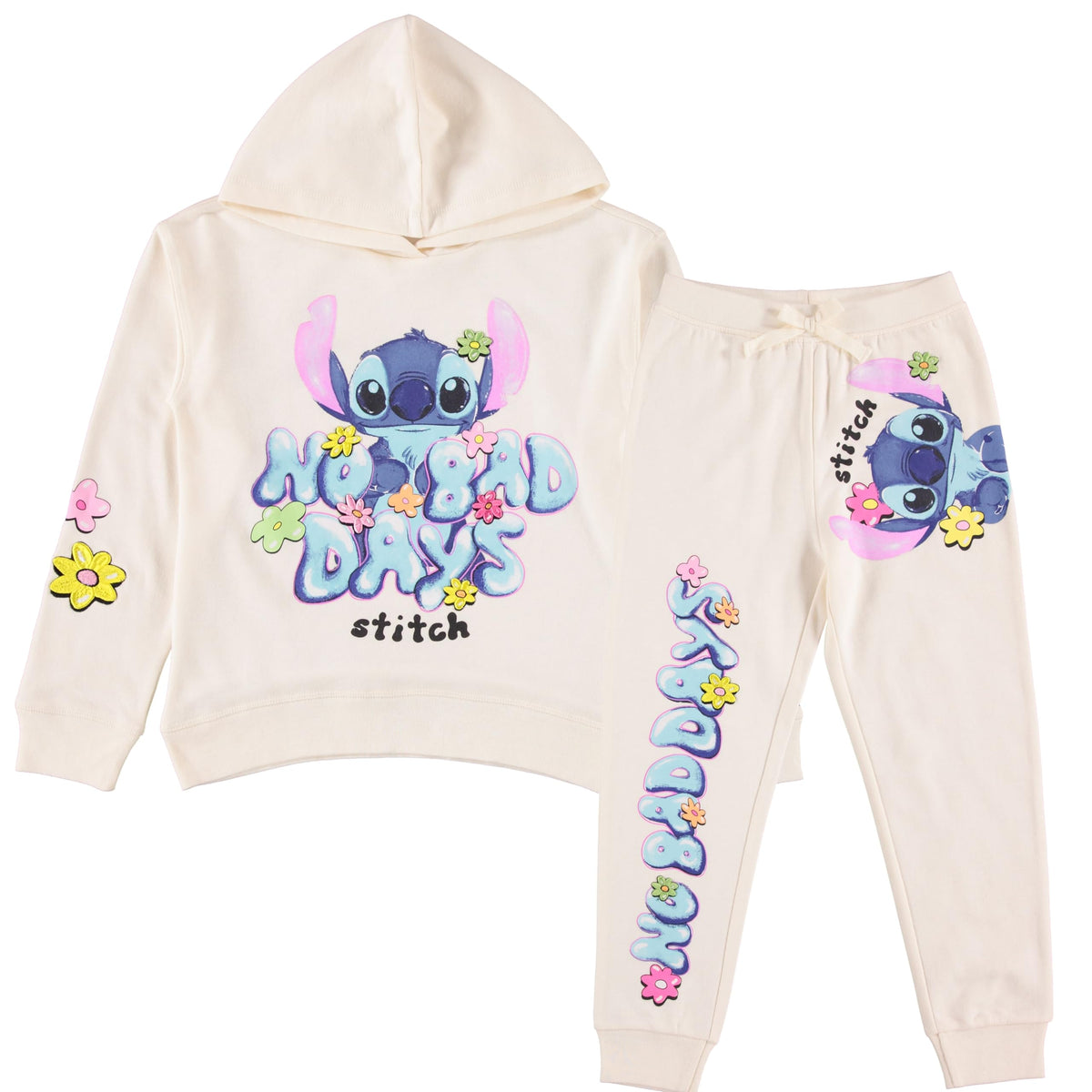 Disney Lilo & Stitch Girls Clothing Set, Hoodie & Joggers, 2-Piece, 4-16