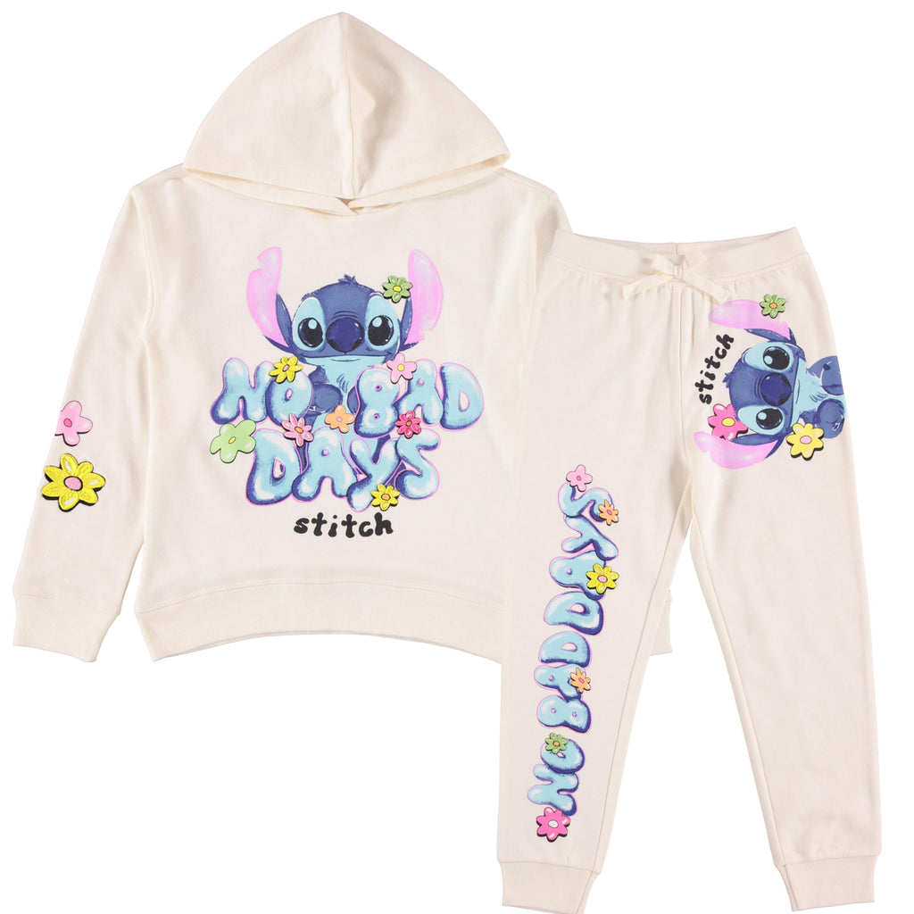 Disney Lilo & Stitch Girls Clothing Set, Hoodie & Joggers, 2-Piece, 4-16