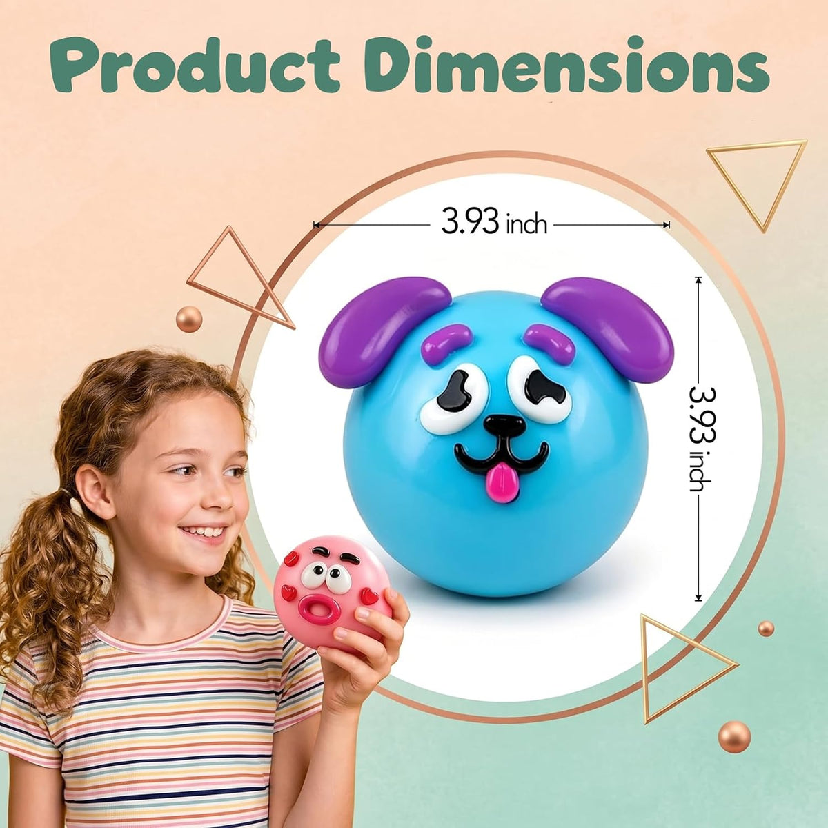 Smushers Squishy Curiosities - Ultra-Soft Slow Rising Stress Relief Toy for Adults, Cute Quirky Sensory Fidget Toy for Anxiety Relief, ADHD & Autism, Unique Office Desk Decor(4PCS)