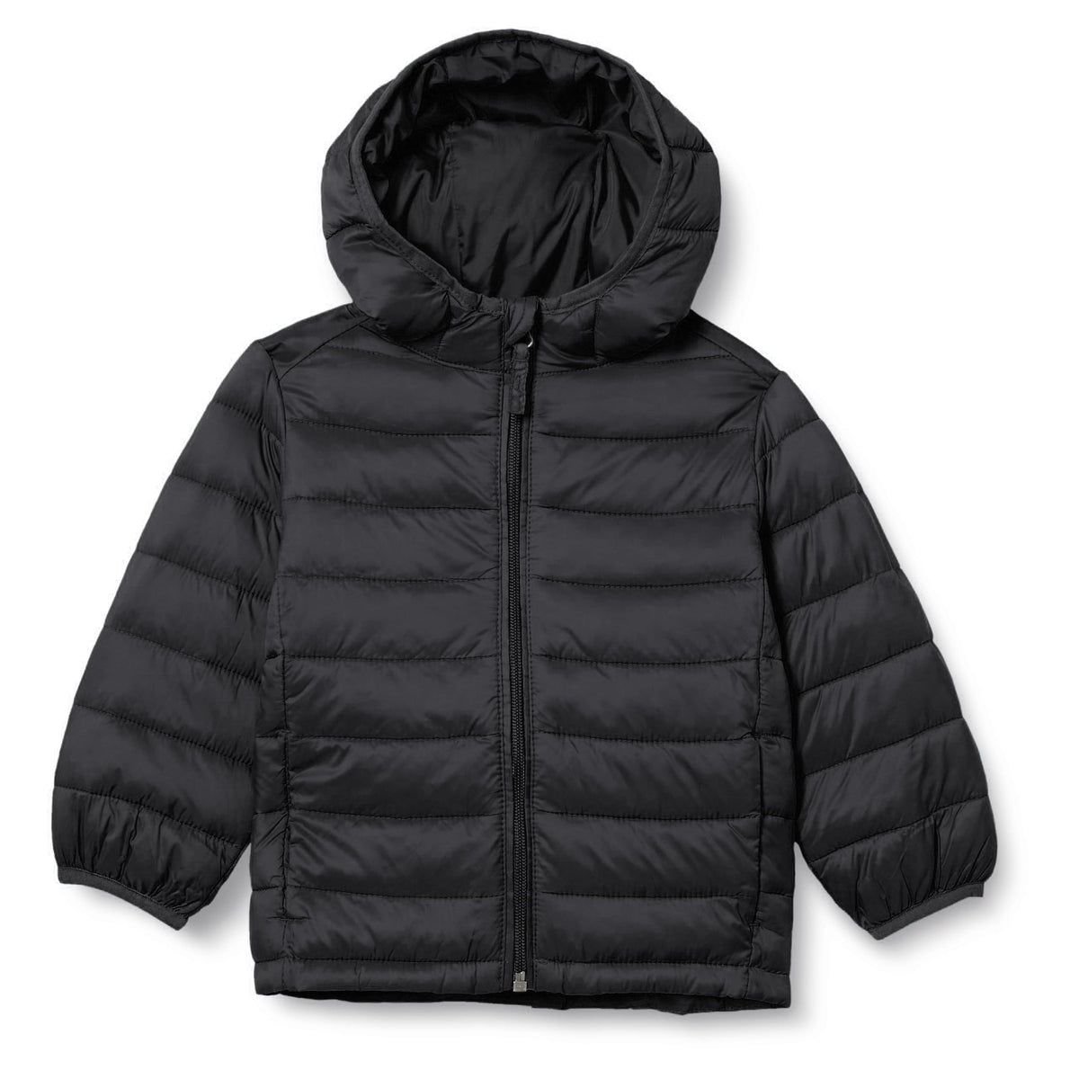 Amazon Essentials Boys and Toddlers' Lightweight Water-Resistant Packable Hooded Insulated Puffer Jacket
