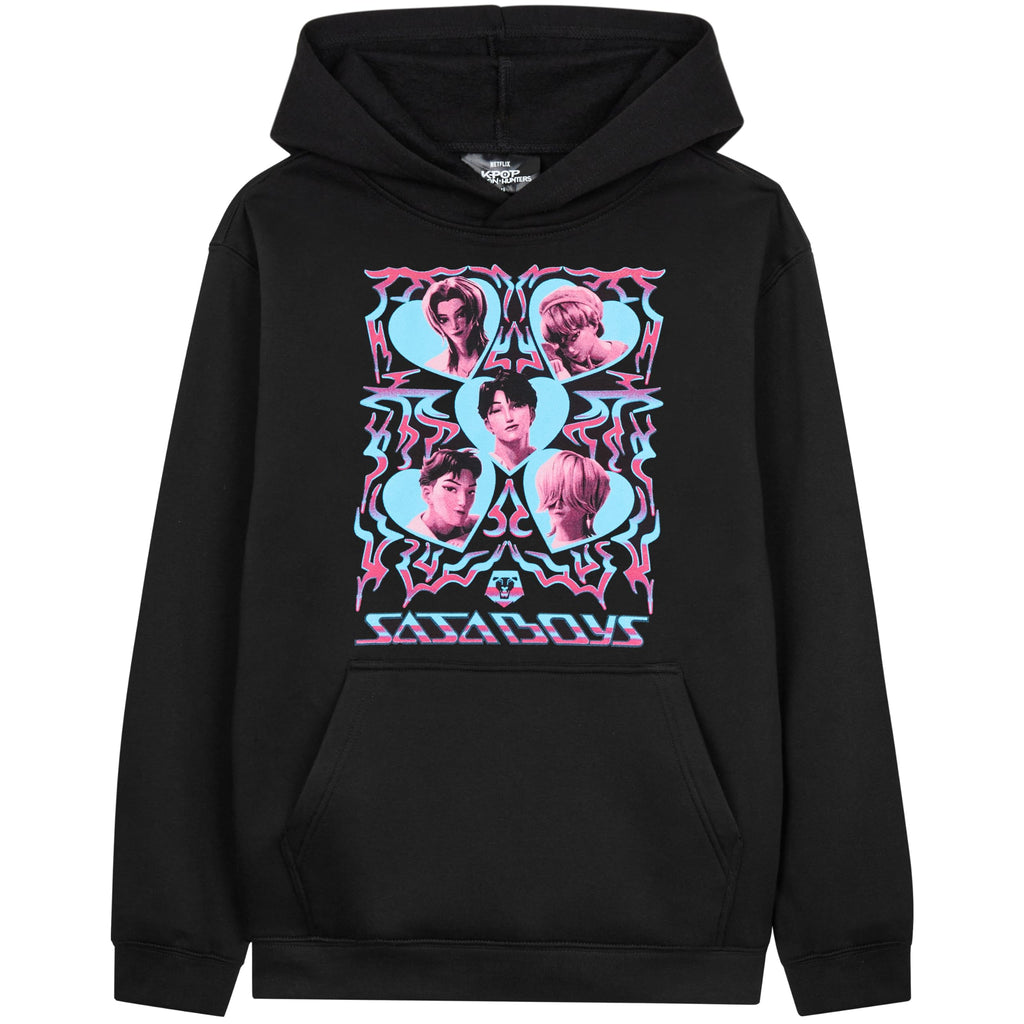 KPop Demon Hunters Hoodie for Girls Teens, Officially Licensed Warm Sweatshirt Pullover Cozy Hoodies Gifts for Girls