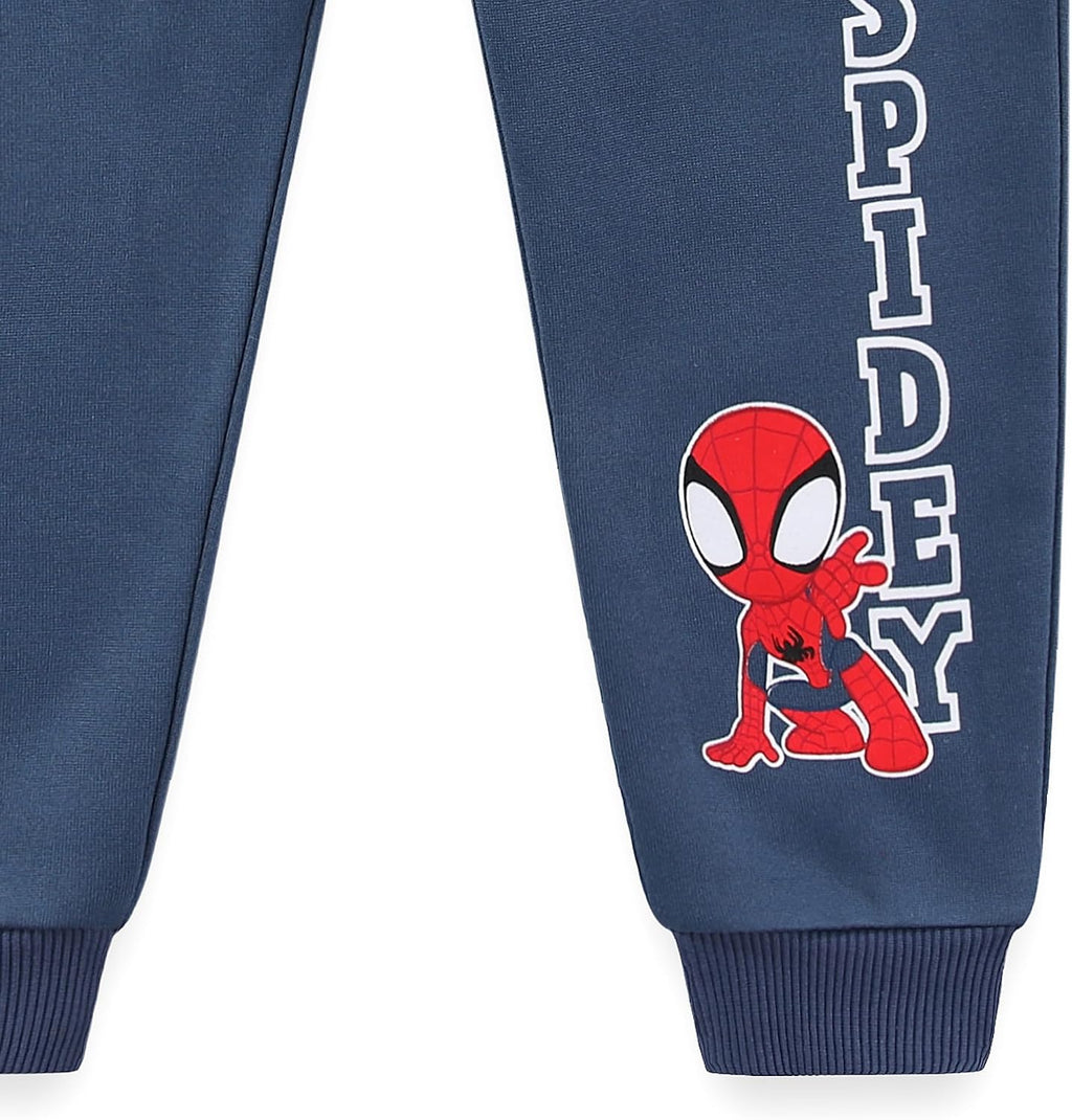 Marvel Spider-Man Boys Fleece Sweatshirt and Pants Set for Little Kids