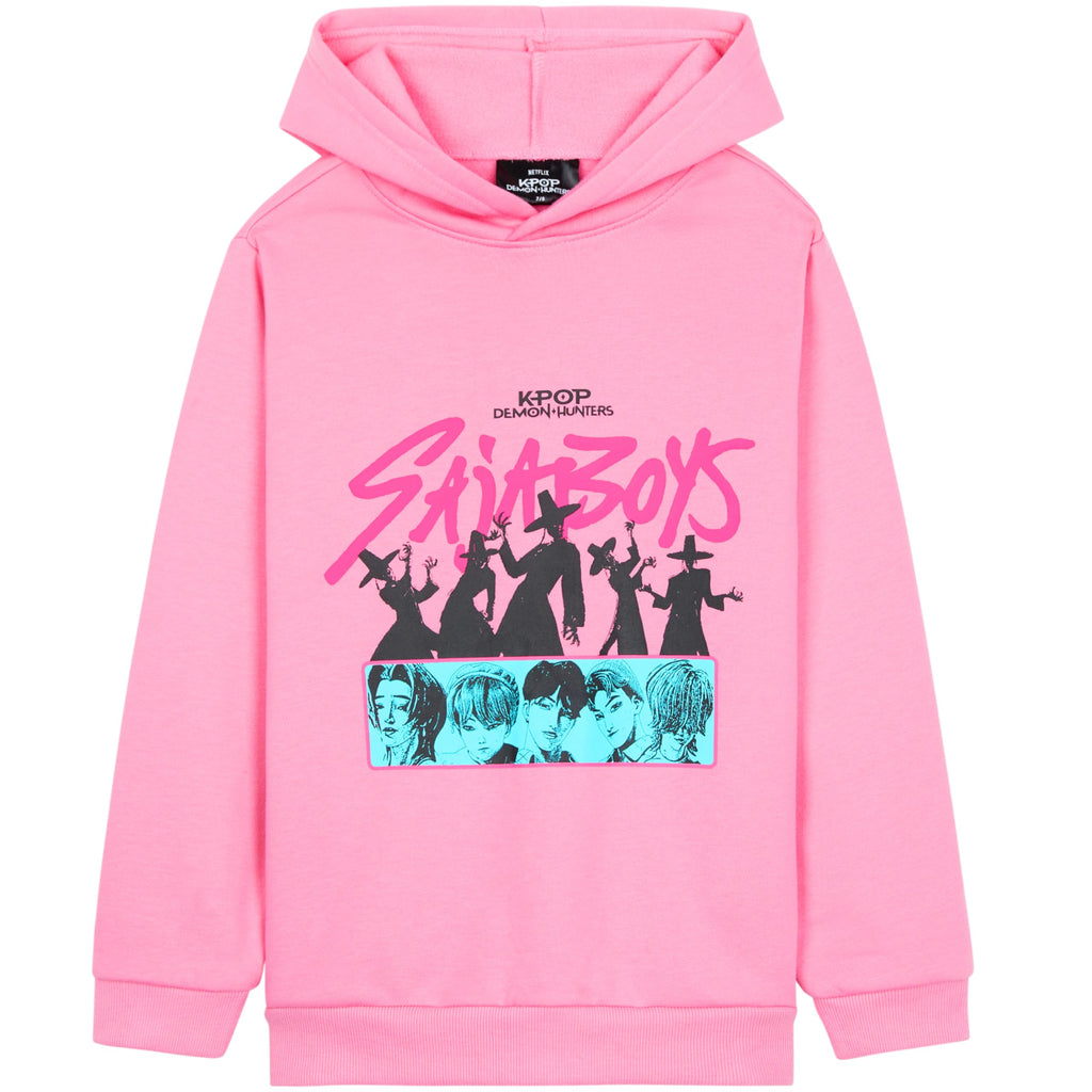 KPop Demon Hunters Hoodie for Girls Teens, Officially Licensed Warm Sweatshirt Pullover Cozy Hoodies Gifts for Girls