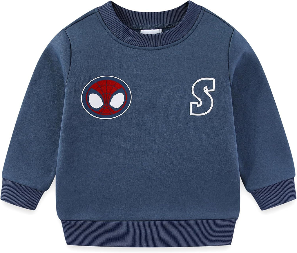Marvel Spider-Man Boys Fleece Sweatshirt and Pants Set for Little Kids