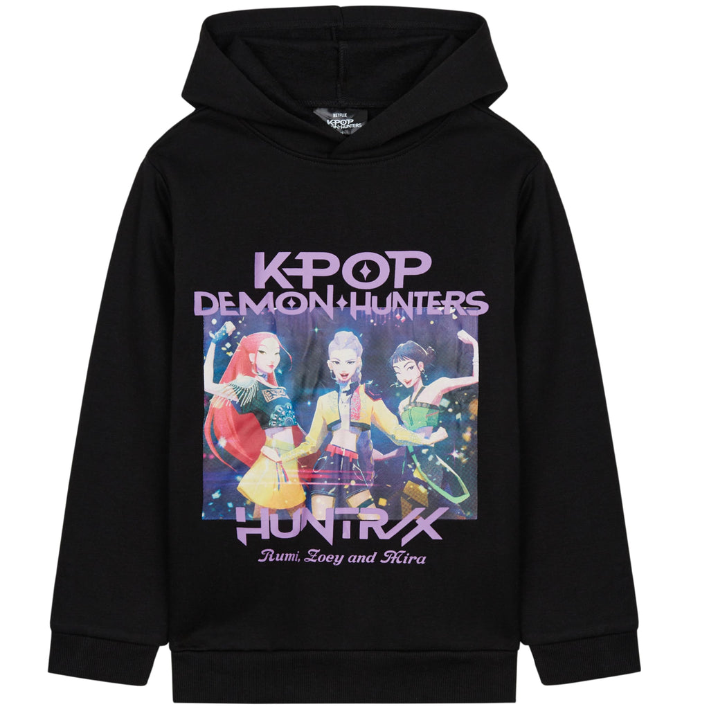 KPop Demon Hunters Hoodie for Girls Teens, Officially Licensed Warm Sweatshirt Pullover Cozy Hoodies Gifts for Girls