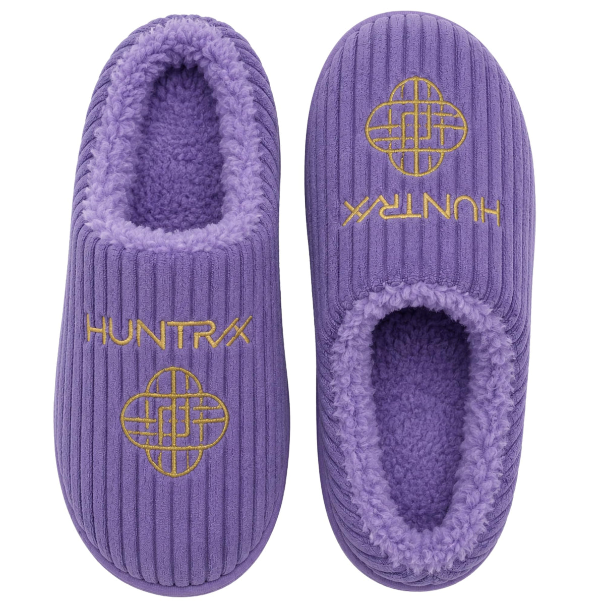 KPop Demon Hunters Girls Slippers - Kids House Slippers, Soft Cute Shoes for Girls & Teens with Huntrix - Official License