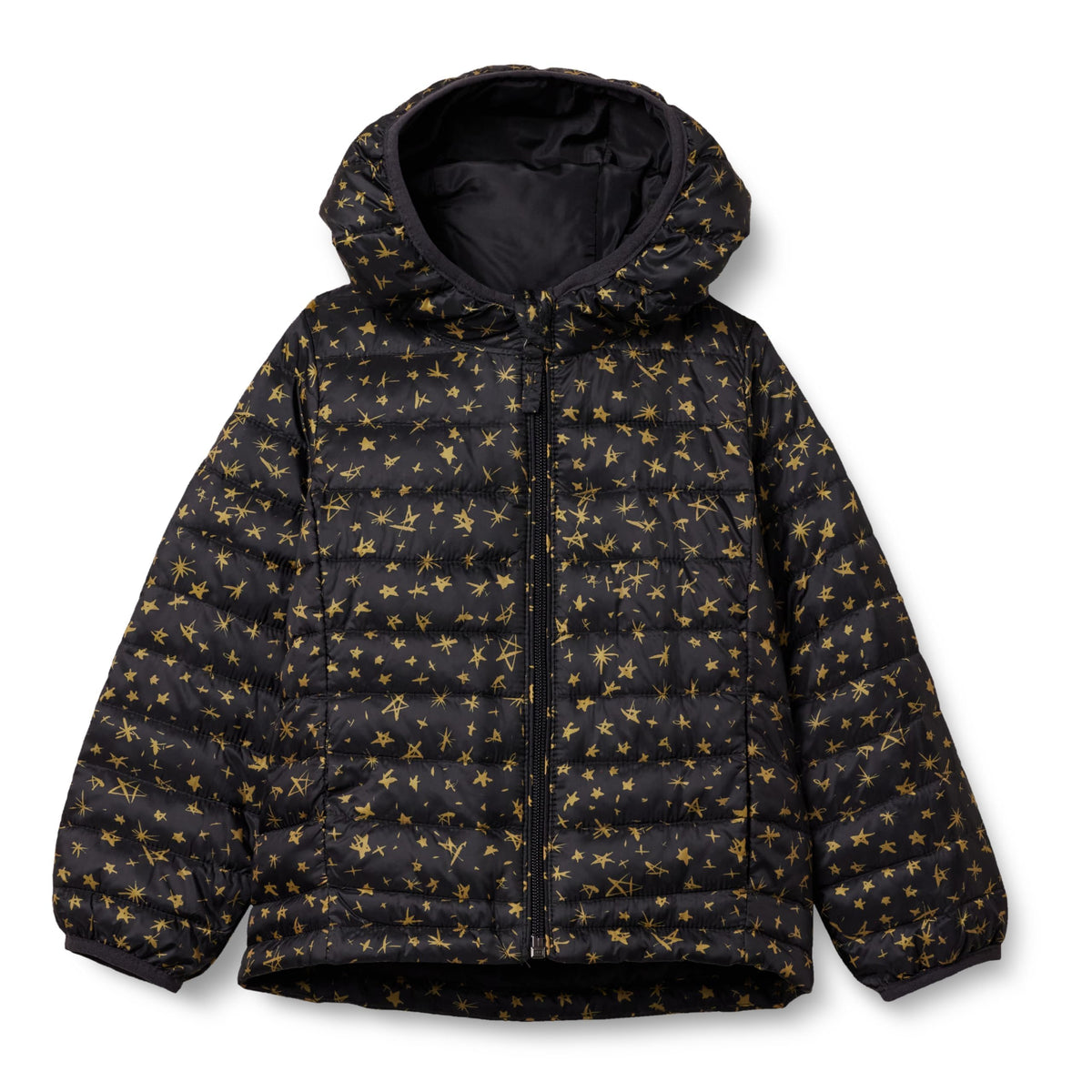 Amazon Essentials Girls and Toddlers' Lightweight Water-Resistant Packable Hooded Puffer Jacket